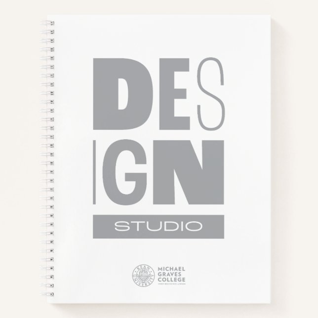 Kean MGC Design Studio Spiral Notebook (Front)