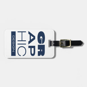 Kean MGC Graphic Design Luggage Tag
