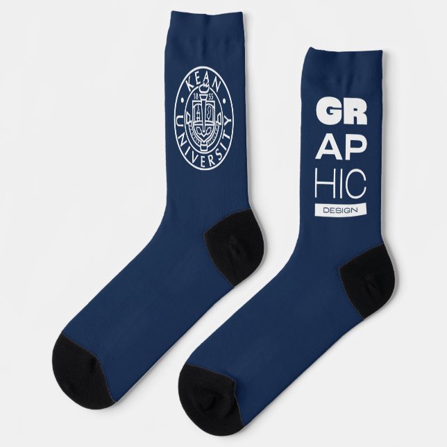 Kean MGC Graphic Design Socks (Left)