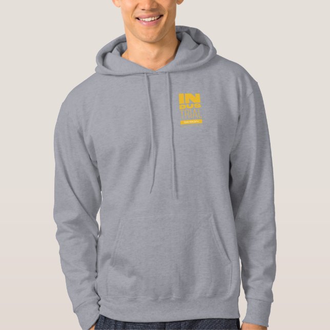 Kean MGC Industrial Design Basic Hooded Sweatshirt (Front)