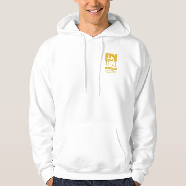 Kean MGC Industrial Design Basic Hooded Sweatshirt (Front)