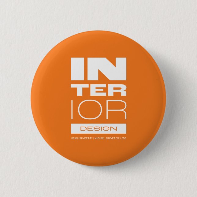 Kean MGC Interior Design Button (Front)