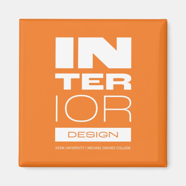 Kean MGC Interior Design Magnet (Front)