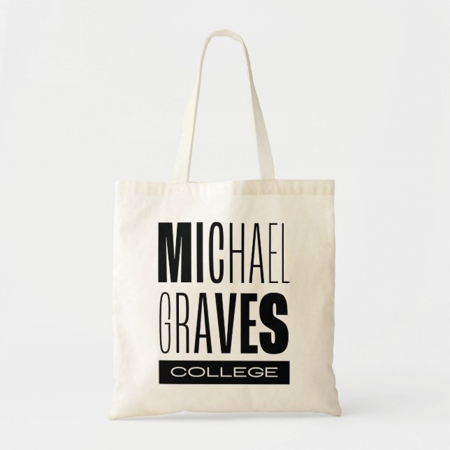 Kean MGC Michael Graves Tote Bag (Front)
