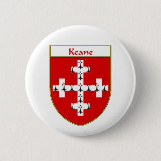 Keane Coat of Arms/Family Crest 6 Cm Round Badge