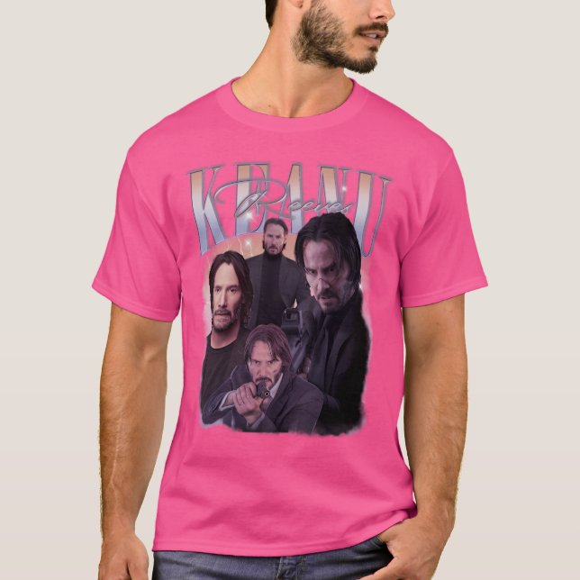 Keanu Reeves Bootleg Vintage Kids T-Shirt (Front)