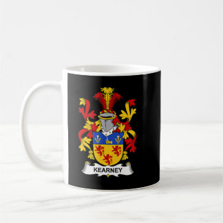Kearney Coat of Arms Family Crest Coffee Mug