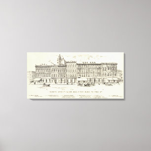 Kearny, Bush and Pine West Side Canvas Print