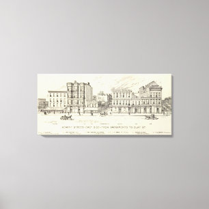 Kearny, Sacramento and Clay East Side Canvas Print