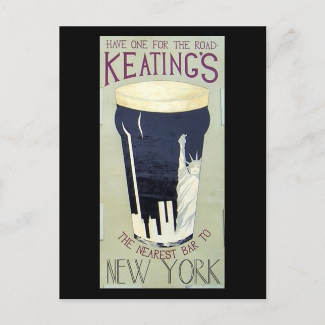 Keating's Irish Pub Postcard (Front)