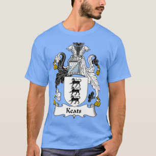 Keats Coat of Arms Family Crest  T-Shirt