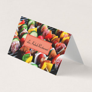 Kebab Restaurant Modern Business Card