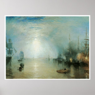 Keelmen Heaving coals by moonlight Poster