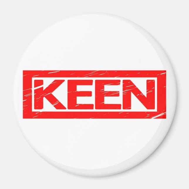 Keen Stamp Magnet (Front)