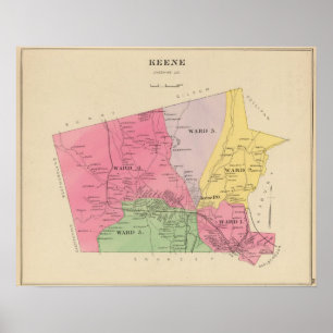 Keene, Cheshire Co Poster