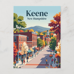Keene, New Hampshire Postcard