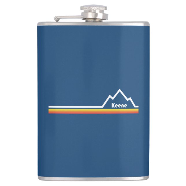 Keene New York Hip Flask (Front)