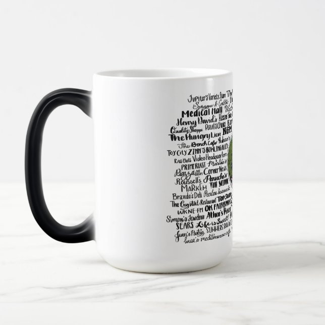 Keene, NH - Now & Then Magic Mug (Left)