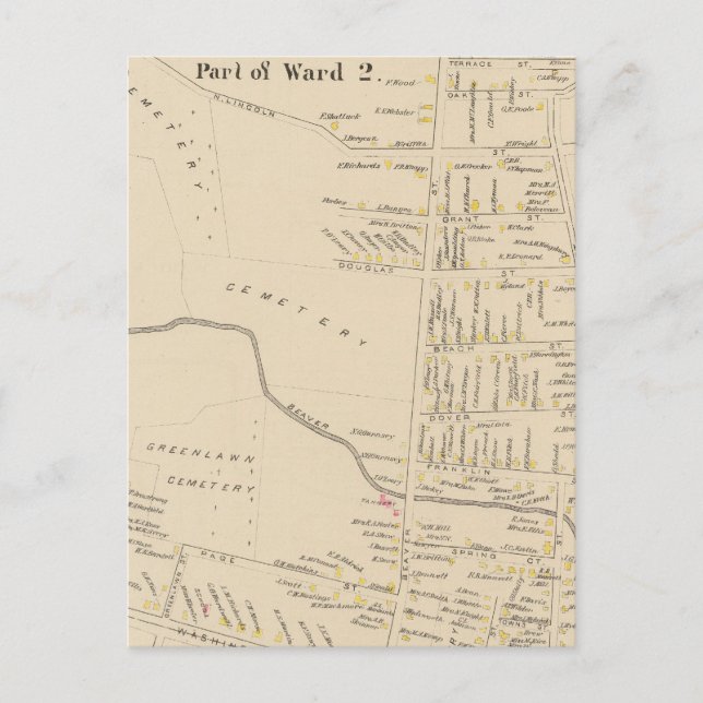 Keene, Ward 2 Postcard (Front)