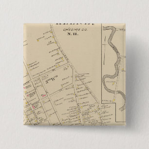 Keene, Ward 3, 5 15 Cm Square Badge