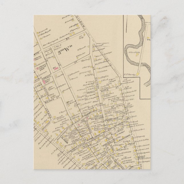 Keene, Ward 3, 5 Postcard (Front)