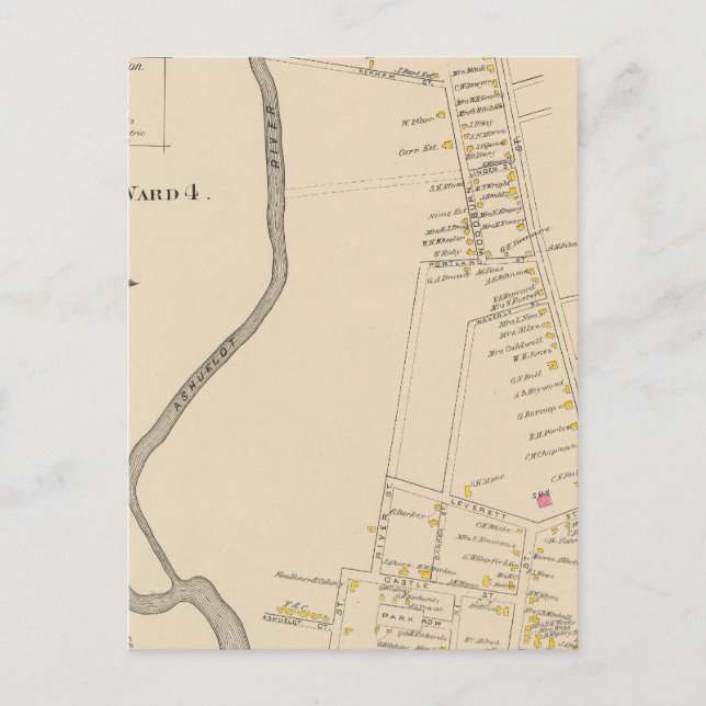 Keene, Ward 4 Postcard (Front)