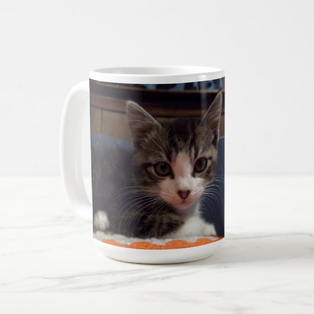 Keeno Alert Coffee Mug (Front Left)