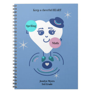 Keep a Cheerful Heart Classic Notebook