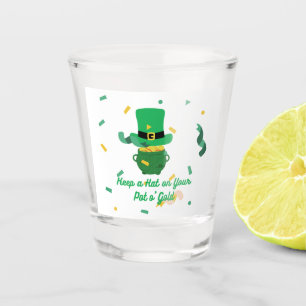 Keep a Hat on Your Pot o' Gold on a Shot Glass
