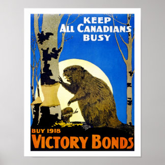 Keep All Canadians Busy Poster