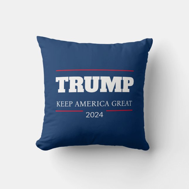 Keep America Great 2024  Vote Cushion (Front)