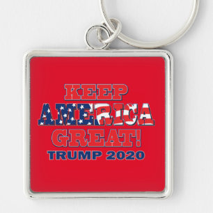 Keep America Great Again Trump 2020 Key Ring