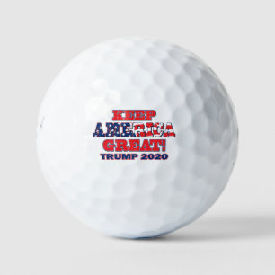 Keep America Great Trump 2020 Golf Balls