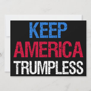 Keep America Trumpless I Invitation