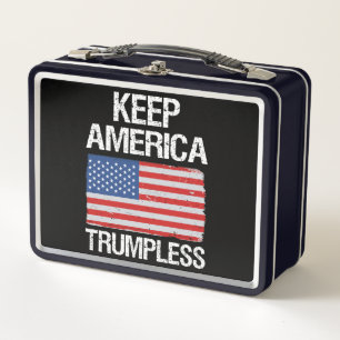 Keep America Trumpless III Metal Lunch Box