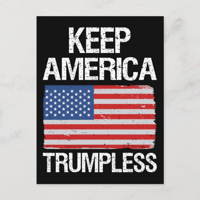 Keep America Trumpless III Postcard (Front)