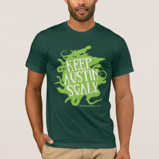 Keep Austin Scaly Lime T T-Shirt
