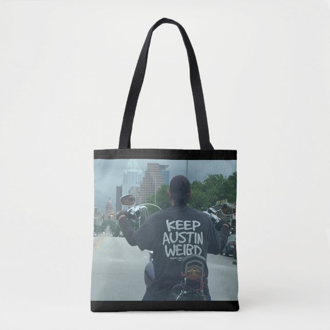 Keep Austin Weird Tote Bag (Front)