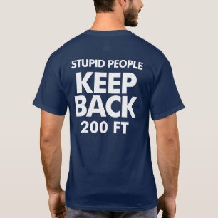 Keep Back dark T-shirt