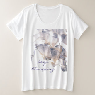 Keep Blooming Plus Size T-Shirt