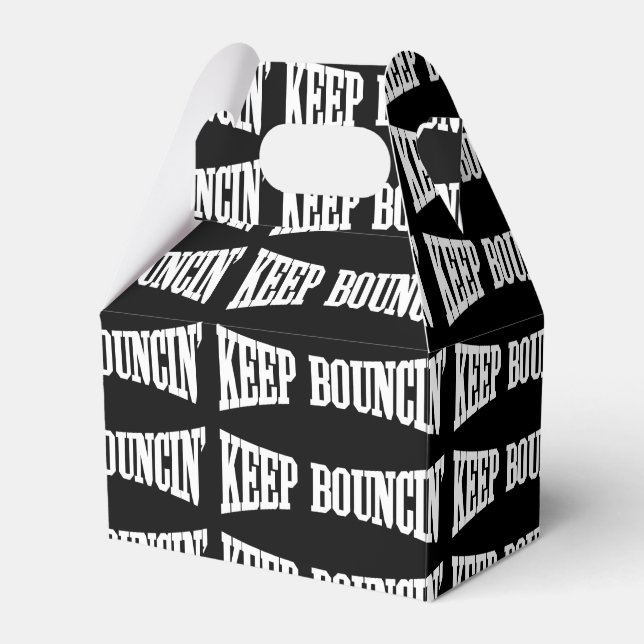 Keep Bouncin' Favour Box (Front Side)