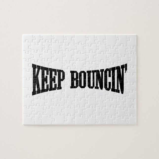 Keep Bouncin' Jigsaw Puzzle (Horizontal)