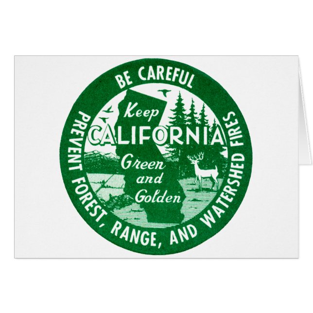 Keep California Green + Golden (Front Horizontal)