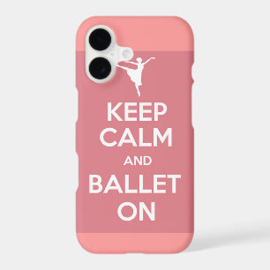 Keep calm and ballet on iPhone 7 case