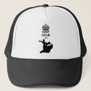 Keep Calm and Ballroom Dance Trucker Hat