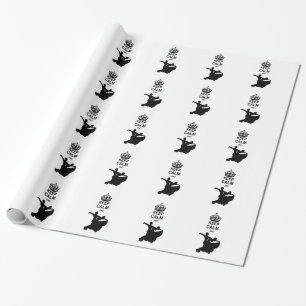 Keep Calm and Ballroom Dance Wrapping Paper