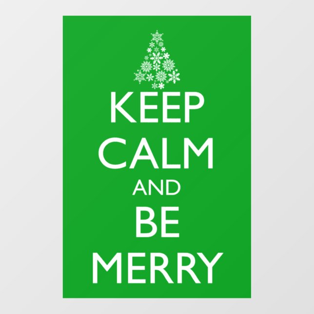 KEEP CALM AND BE MERRY (Sheet)