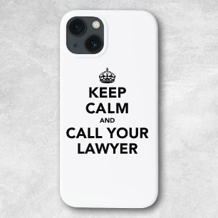 Keep Calm And Call Your Lawyer Case-Mate iPhone Ca 13 Case
