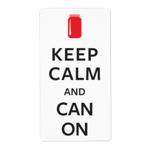 Keep Calm and Can On