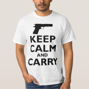 Keep Calm and Carry - 2nd Amendment T-Shirt